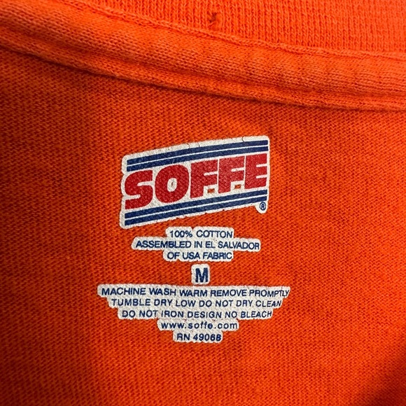 Womens Soffe Oklahoma‎ State Cowboys OSU orange Long Sleeve T-shirt, sz M - Picture 2 of 4